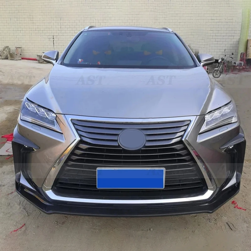 For Lexus RX200T RX300 RX450H Carbon Fiber Car Rear Front Bumper Fog Lamp Eyebrows Cover Trims Fog light frame parts