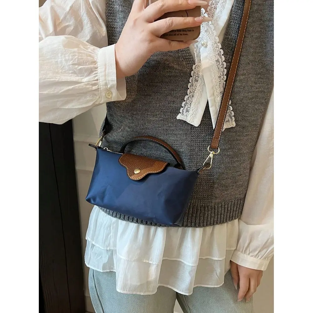 

Fashion Casual Versatile Color Block Dumpling Handbag, Minimalist Square Tote Bag, Stylish Handle Wallet, Retro Handbag With De