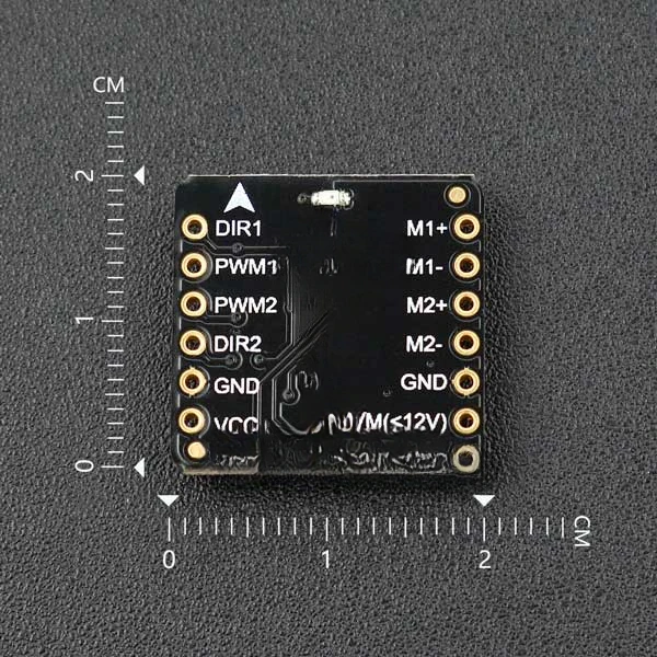 TB6612FNG Miniature Dual DC Motor Driver Module Compatible with Arduino