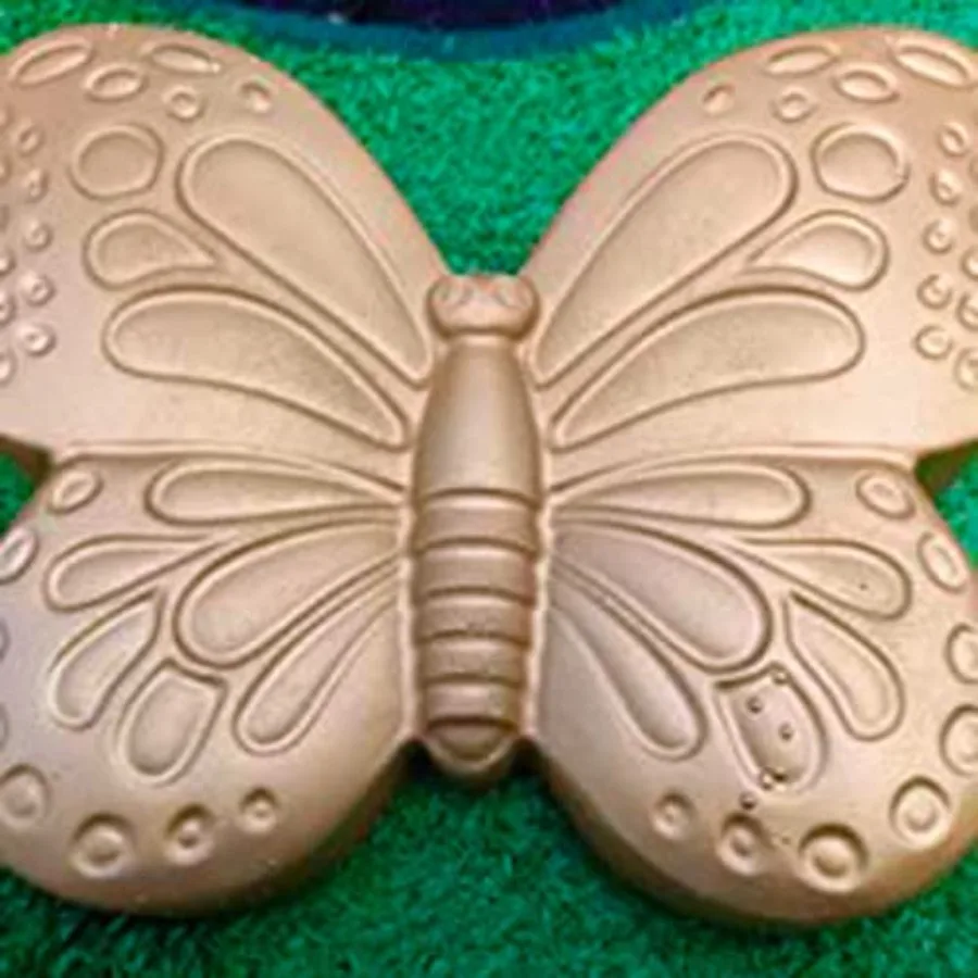 3 pcs Butterfly Stepping Stone Molds Paving DIY Stepping Stone Mold - Casting Pathmaker Garden Pathmate Pavement Precast Concre