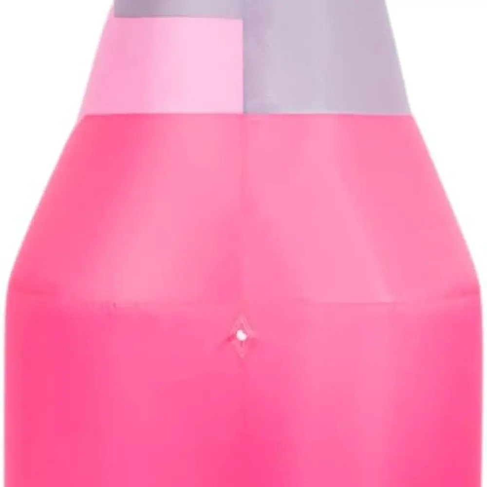 Giant 8ft Inflatable Pink Champagne Bottle with LED Lights for Bachelorette, Wedding, Pool Parties & Celebrations
