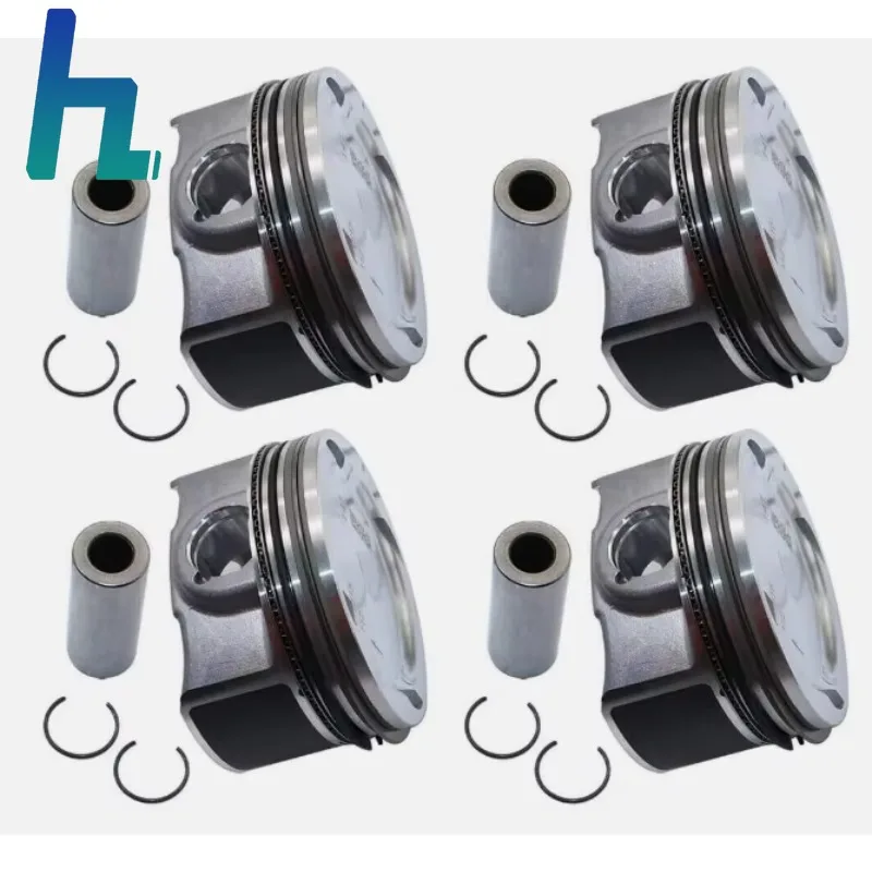 

25198520 5558018 4Pc Pistons & Rings Kit For Chevy Cruze Sonic Trax Encore 2011 2012-2021 1.4L 5557709 5556542