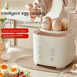 220V Multifunctional Automatic Egg Cooker Boiler and Steamer for Soft, Medium or Hard Boiled Eggs with Appointment Feature