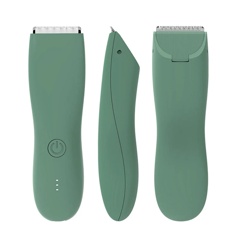 ماكينة تشذيب الشعر الكهربائية للرجال والنساء ماكينة حلاقة للسيدات ماكينة إزالة الشعر بيكيني ماكينة حلاقة الفخذ والجسم حزمة صديقة للبيئة