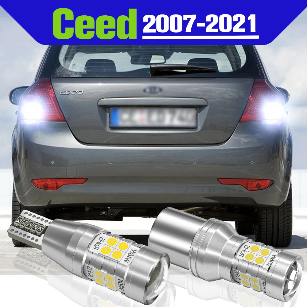 

Reverse Light Accessories 2x LED Backup Lamp For Kia Ceed 2007-2021 2010 2011 2012 2013 2014 2015 2016 2017 2018 2019 2020