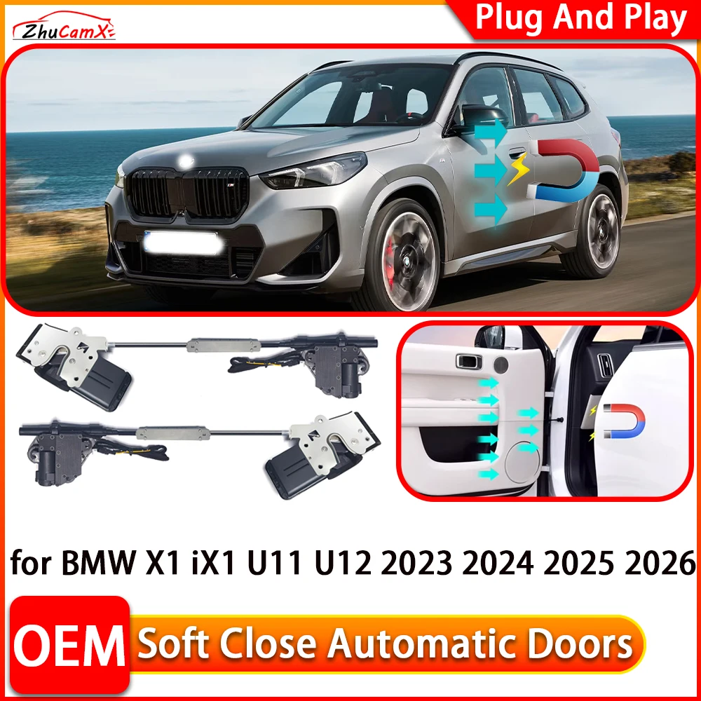 

for BMW X1 iX1 U11 U12 2023 2024 2025 2026 Automatic Electric Soft Close Door Closer Power Closing Door Comfort Closing System