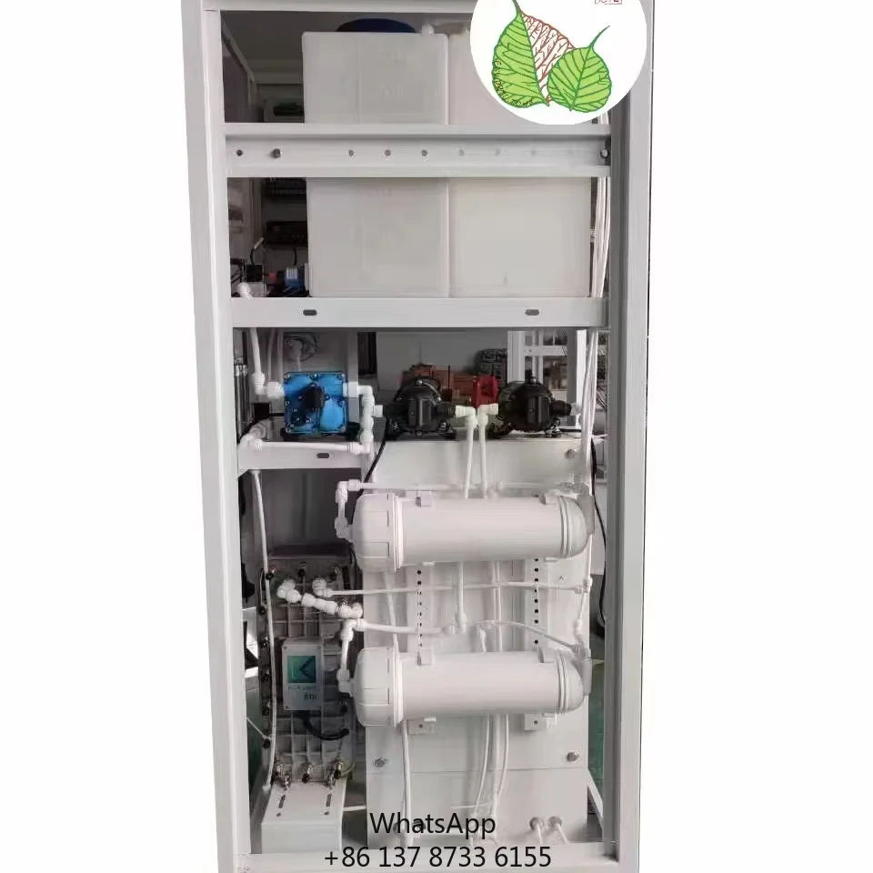 Semiconductor Grade EDI Water System 18.2MΩ Ultra Pure Water Production RO+EDI Integrated System 50L-5000L ISO Certified