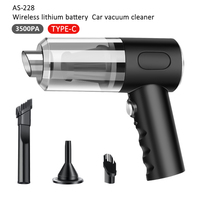 Portable Wireless Car Vacuum Cleaner Wireless Vacuum Cleaner Dual Use for Home and Car 120W High Power Powerful Vacuum Cleaner