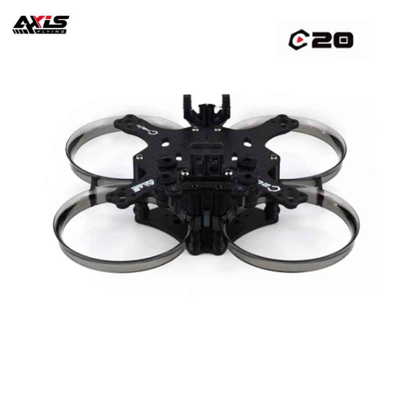 Axisflying CINEON C20 / C20 V2 Drone Frame KIT Support O3 Air Unit Anti-shake For RC FPV Drone 2 Inch Indoor Cinewhoop