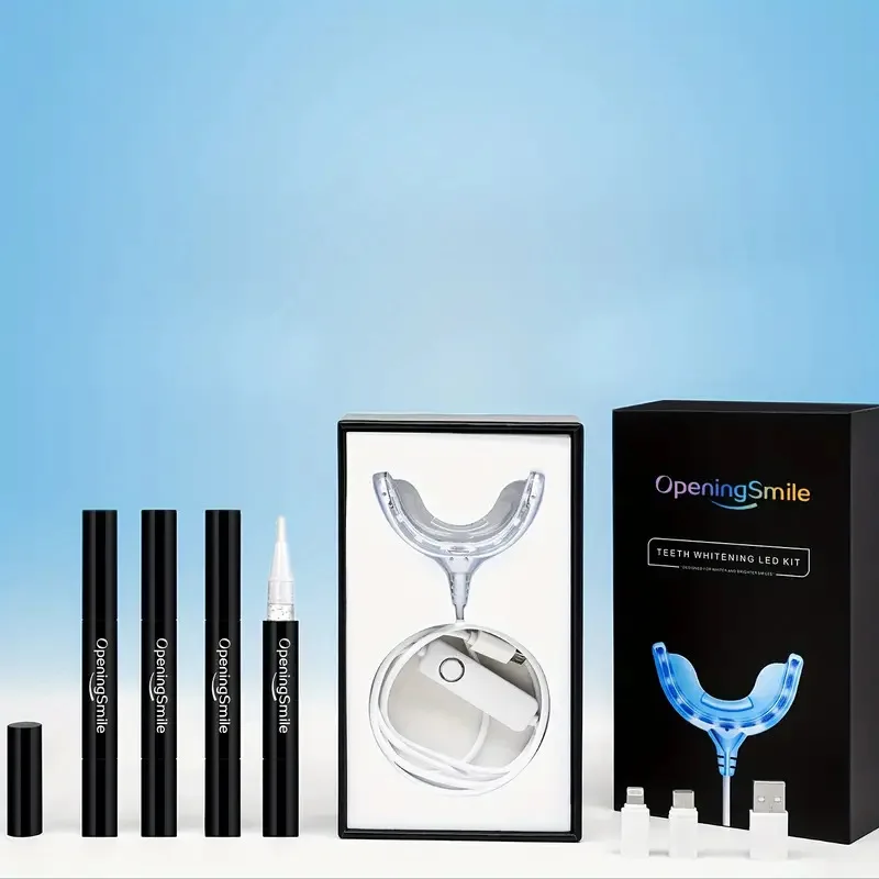 Kit de blanchiment des dents, livres de blanchiment dentaire, 16 LED, étanche, USB, téléphone portable, professionnel, sain, nouveau, 2023