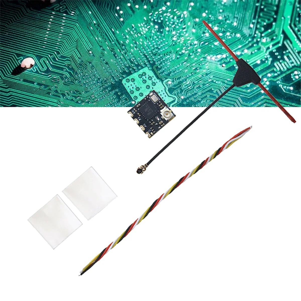 جهاز استقبال فعال EP1 2400 RX ELRS 2.4 جيجا هرتز RX EXPRESSLRS 2.4G لطائرات بدون طيار FPV RC