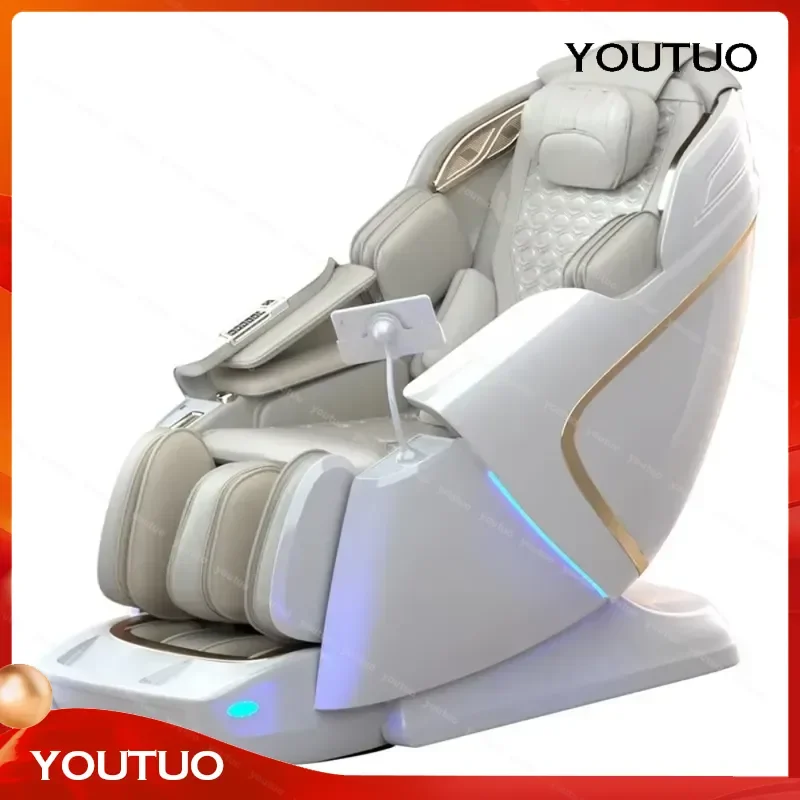 Dual-core 4D SL-Track Zero Gravity Full Body Massage Chair Home 3D Thai Stretch Electric Leg Lift Massage Sofa