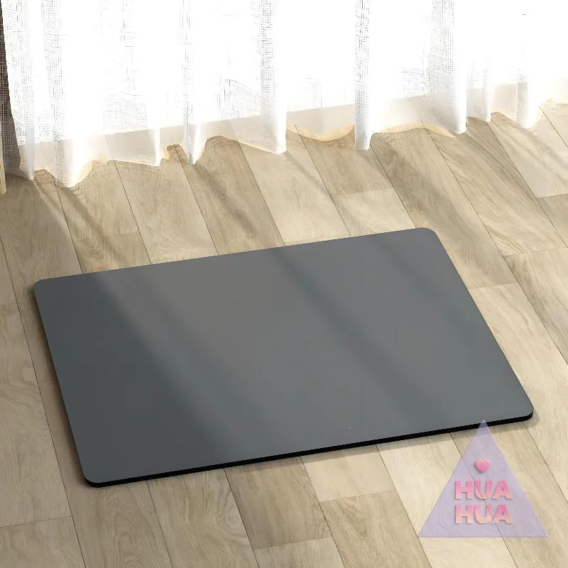 HUA HUA Solid Kitchen Super Absorbent Mat Coffee Dish Drying Mats Non-slip Draining Pad Quick Dry Tableware Faucet Placemat #6