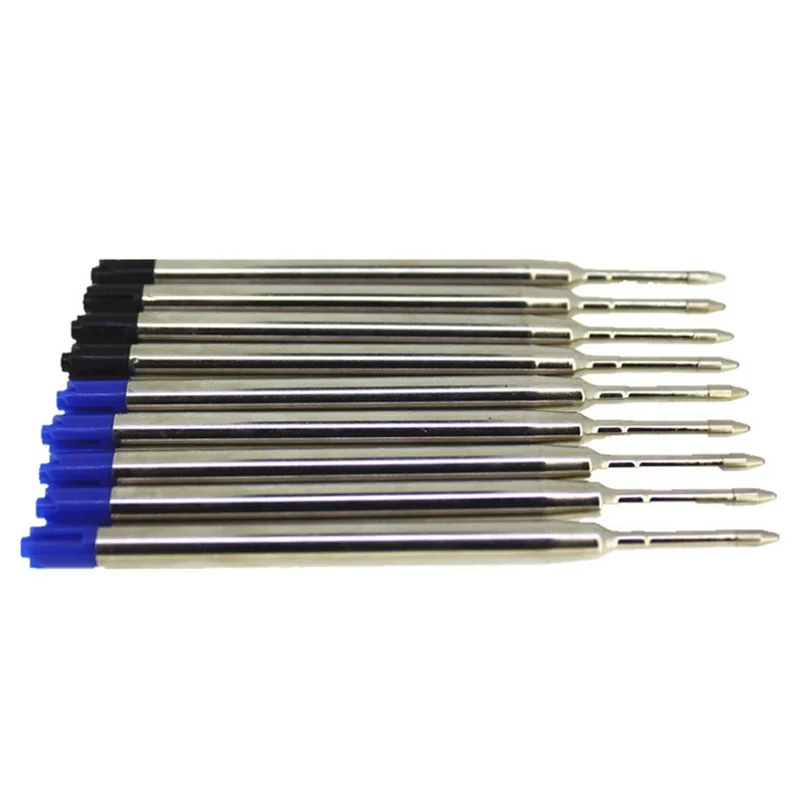 5–20 Stück 0,7 mm Kugelschreiberminen mit mittlerer Spitze, Ersatzminen für Parker-Stifte, Schule, Büro, Schreibwaren