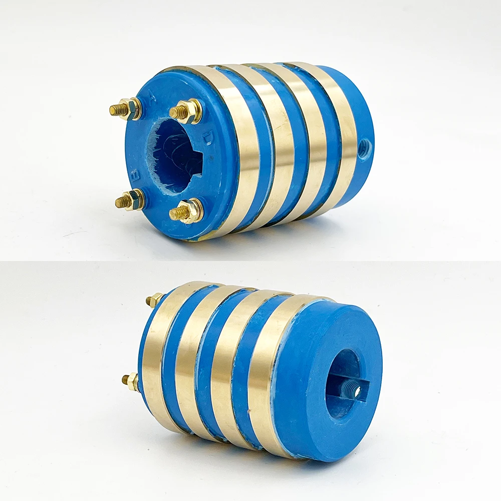 Imagem -06 - Jumpasit-anel Deslizante Condutor com Escova de Carbono Coletor de Anéis de Cobre Rotativo de Vias