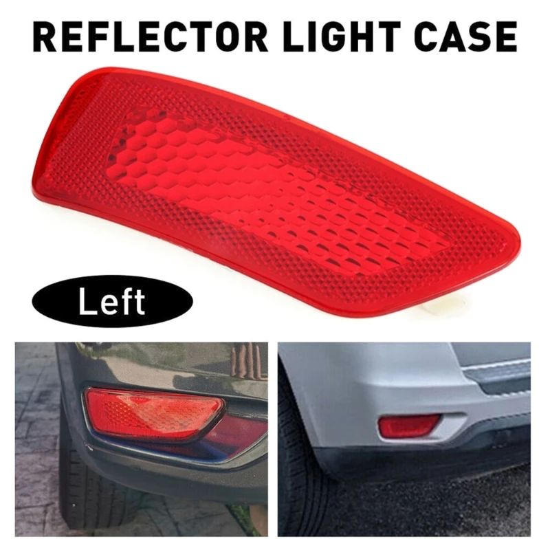 Car Rear Bumper Reflector Lamp Reflector Trim for Jeep 57010720AC