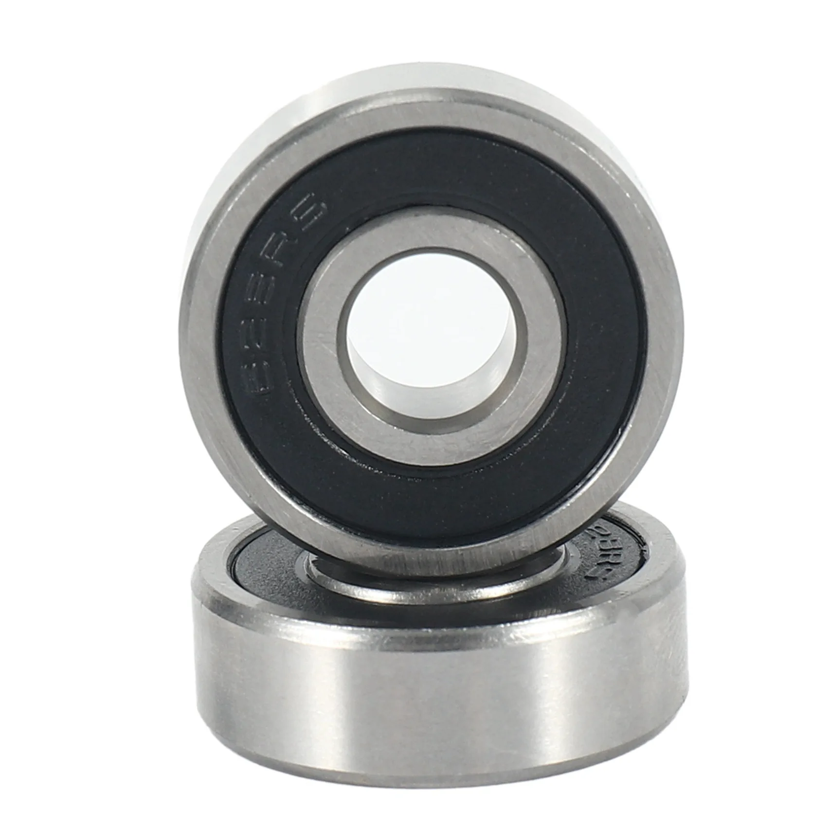 A93E-100Pcs 628RS 8Mmx24mmx8mm Double Sealed Miniature Deep Groove Ball Bearing