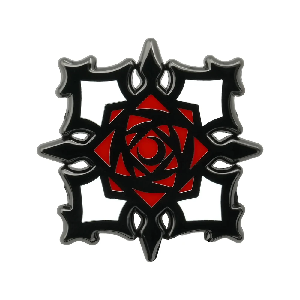 

Girls Comics Vampire Knight Enamel Pin Cone Raw Zero Neck Pattern Cos Black Master Holy Rose Lapel Pin Charm Accessories Badge