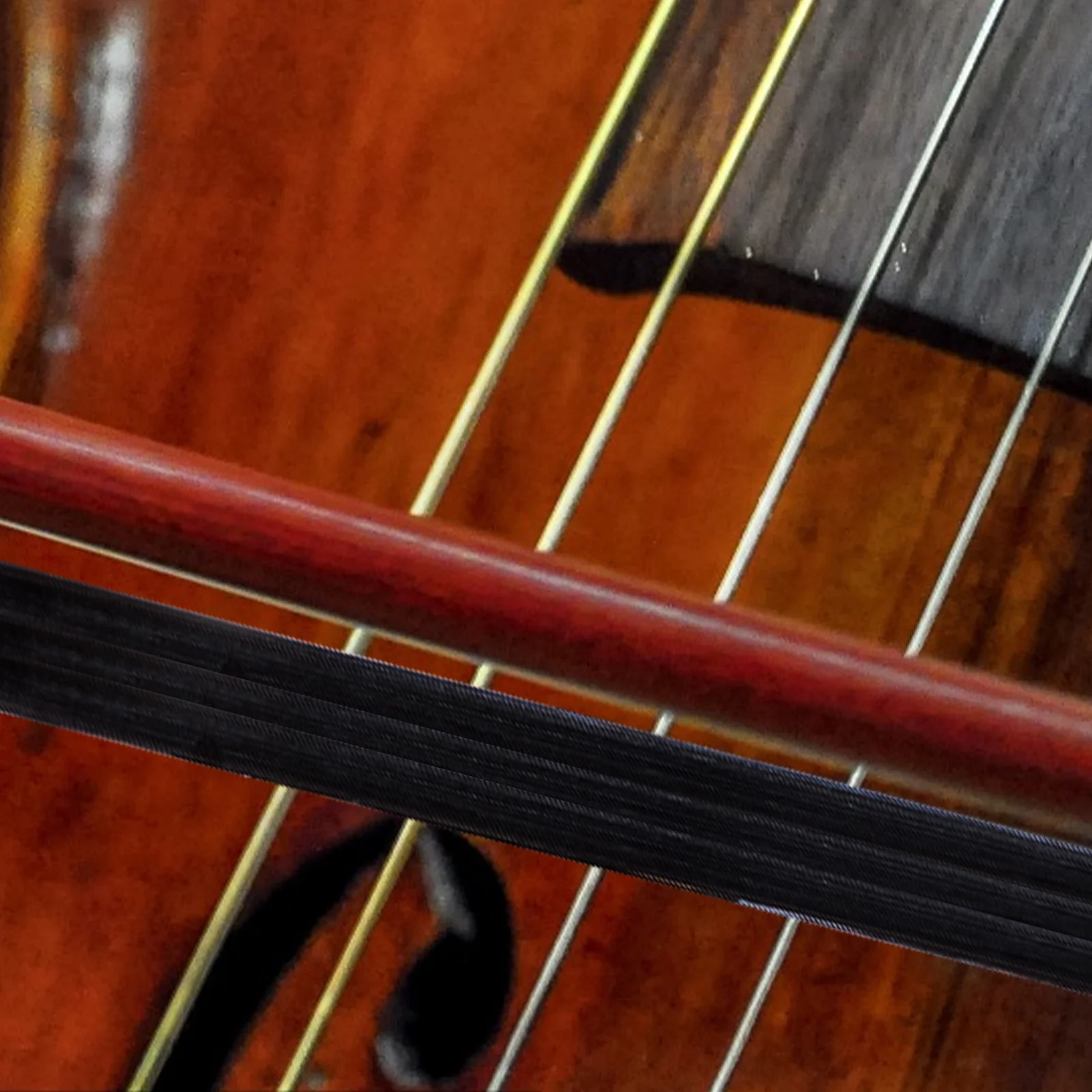 

Professional Cello Bow Hair Supple Material Safe Use Creative Gift Relatives Friends Violoncello Bow Hair Instrument Supply