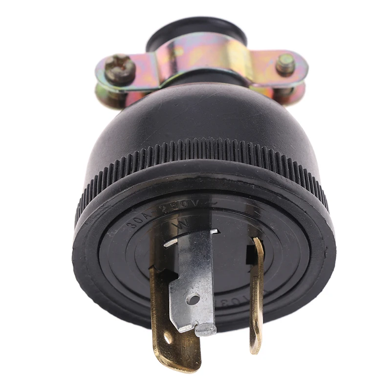 Multifunctional 2.5KW Generator Plug Anti-loose Plug 168f/170f Anti-off Three-pole Plug GX160
