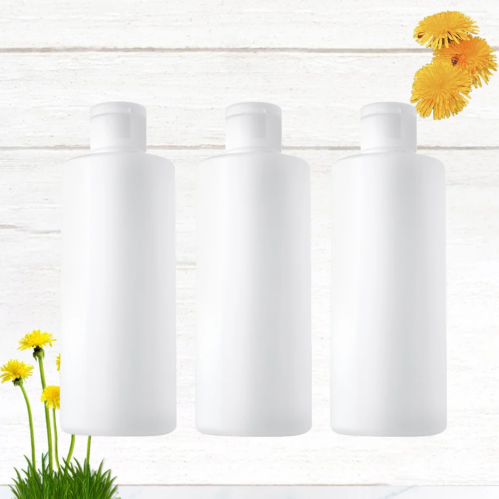

3 Pcs Body Soap Container Cream Bottle Soap Dispenser Pump Shampoo Separated Empty