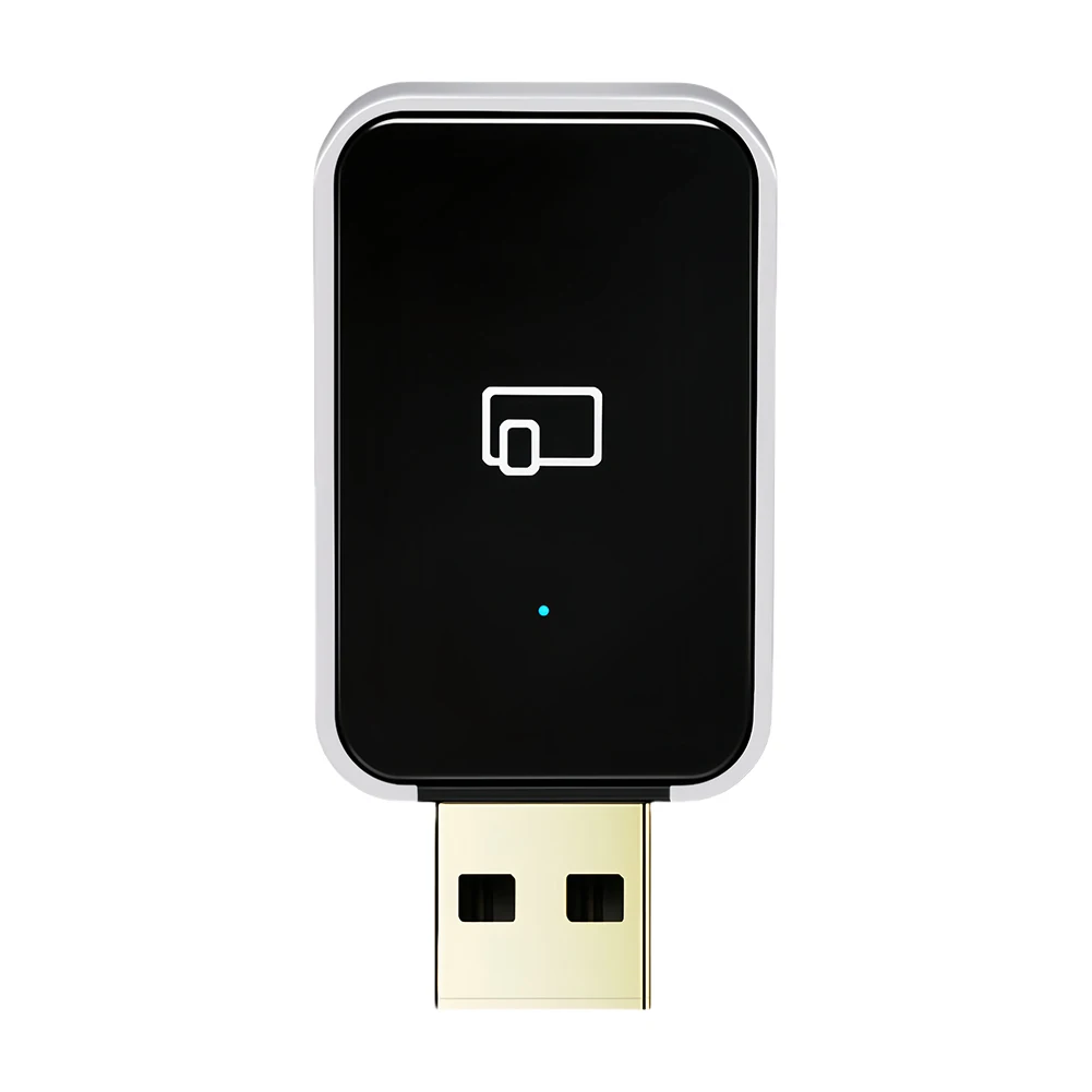 

Wireless CarPlay Android Auto Mini Box Dongle BT WiFi Plug and Play Voice Assistant for Factory Wired CarPlay Android Auto Cars