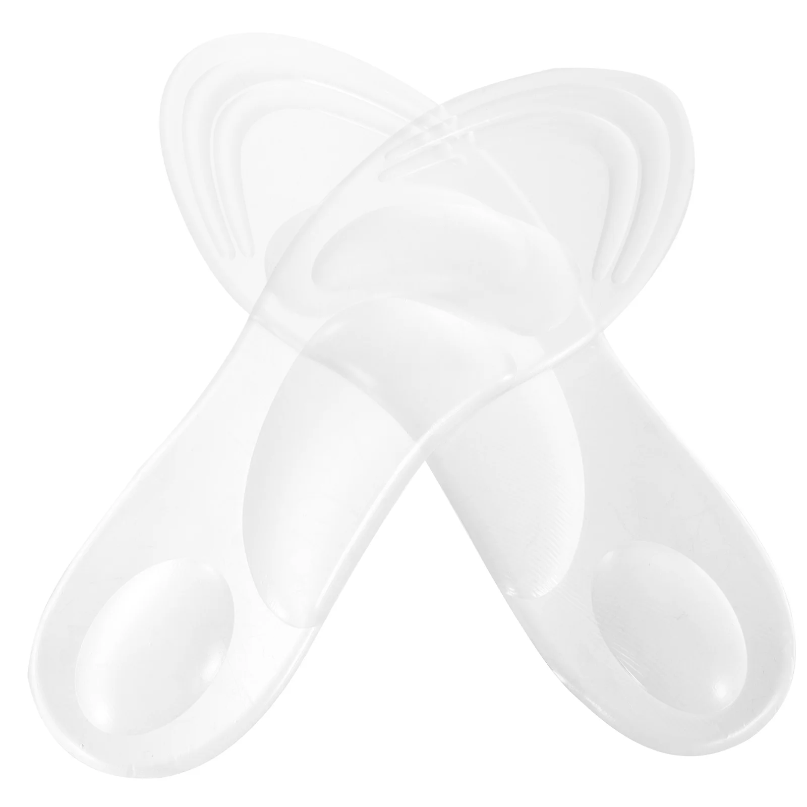 

1 Pair Clear Gel Shoe Insoles Anti-Slip Wear-Resistant Cushioning Inserts For High Heels Sandals Flats Women Sneakers Sole Pads