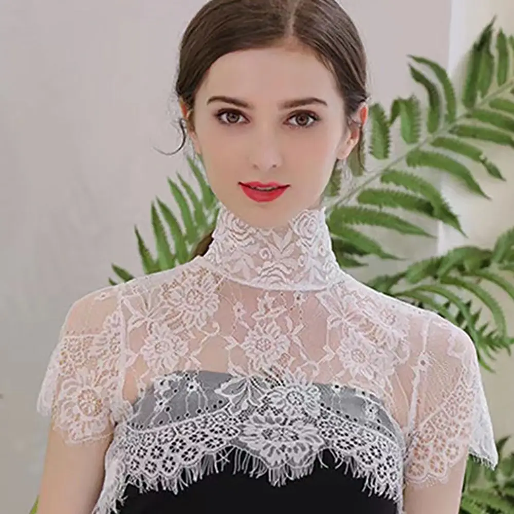 

Аксессуары для одежды, рубашка, искусственный воротник, шарф, шаль, украшение, кружевная блузка, съемный воротник, модный накладной воротник с вышивкой