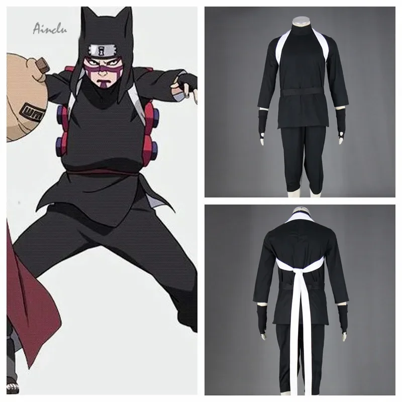 

Ainclu Free Shipping Customize Hot Selling Anime Cosplay Kankuro Costume Mens Costumes For Halloween Christmas