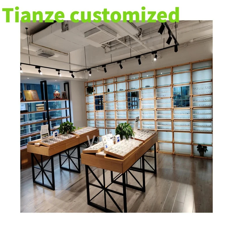 

Customized-Eyewear Accessories Optical Store Display Furniture Sunglasses Showroom Display Fixture Design Eyewear Retail Sho