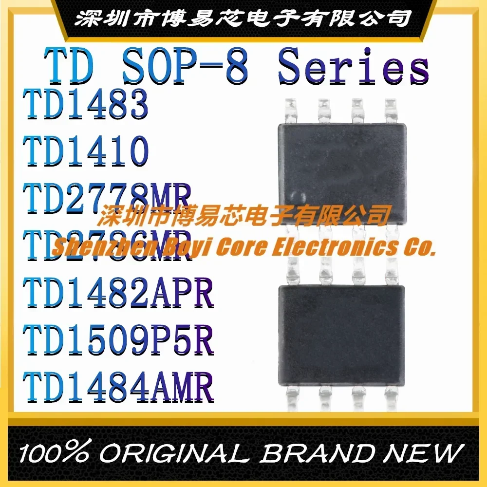 

TD1483 TD1410 TD2778MR TD2786MR TD1482APR TD1509P5R TD1484AMR -8 New Original Genuine Evaluation board