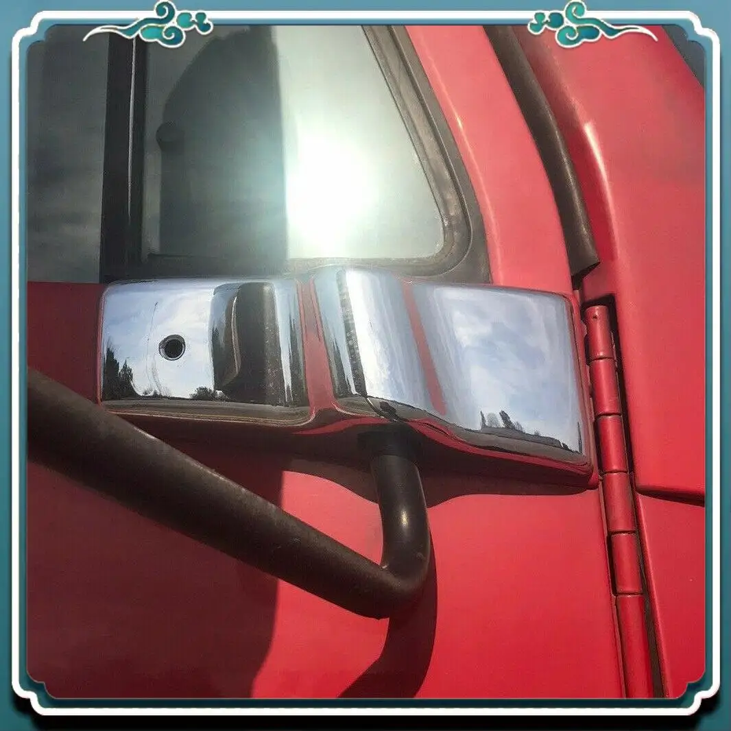 

ABTU-1 Pair Car Door Mirror Brackets Left Right Rearview Mirror Frame For Freightliner Century Columbia