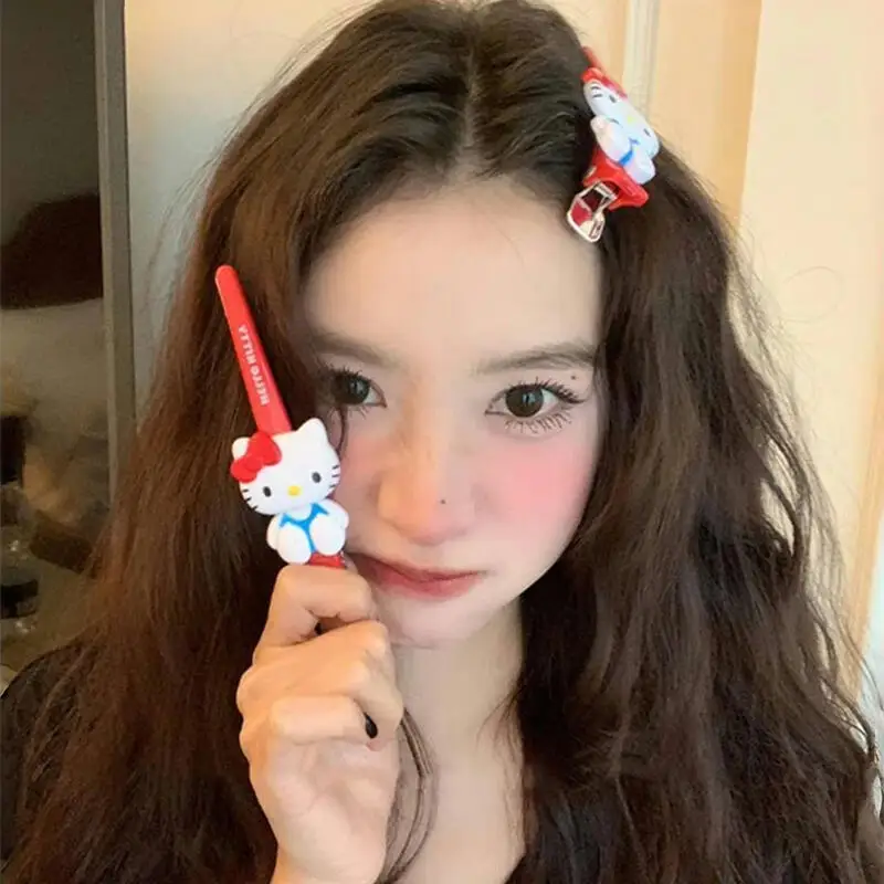 

Anime Hair Clips One Word Hair Clips Melody Hair Clips Kuromi Manga Kawaii Girl Hair Clips Bangs Clips Hair Accessories Gifts