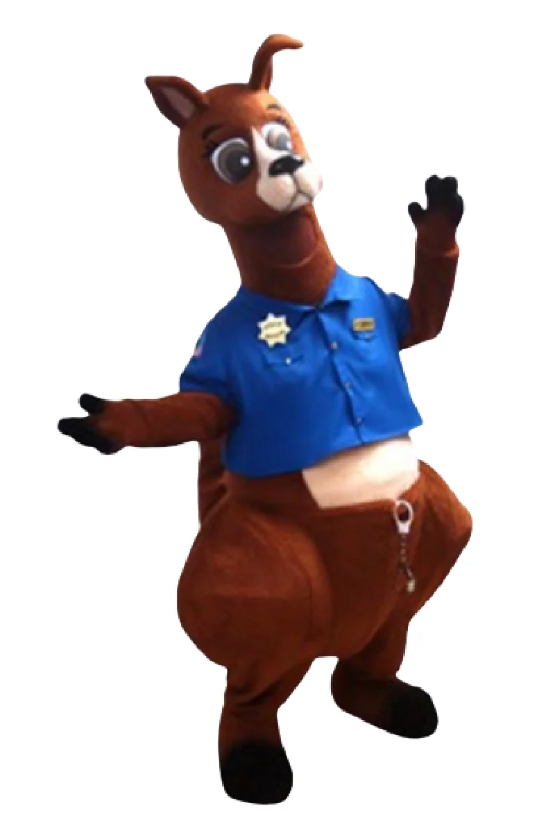 

corky kangaroo mascot costume custom roo fancy costume anime cosplay kit mascotte theme fancy dress carnival costume b0057
