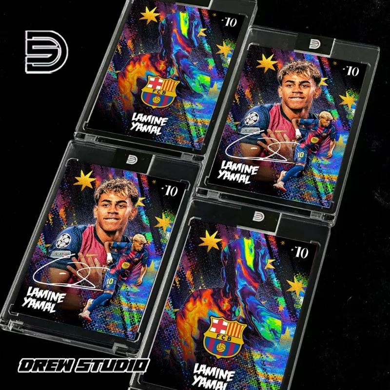 Fan DIY Lamine Yamal Cole Palmer Son Heung-min Declan Rice Barcelona Chelsea Football Collectible Cards Sports Memorabilia