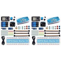 2X ESP32 Starter Kit For ESP32 ESP-32S WIFI IOT Development Board DIY Learning Kit With Tutorial With For Arduino IDE