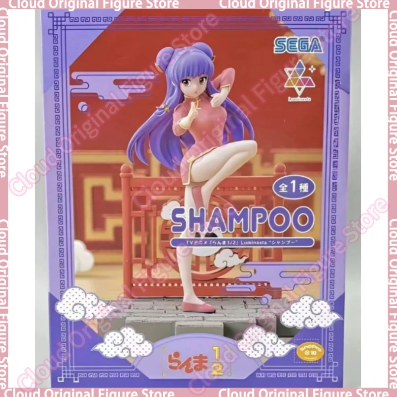 In Stock 100% Original SEGA Ranma 1/2  Luminasta Shampoo Anime Figures Model Collection Doll Toy Gift Hobby
