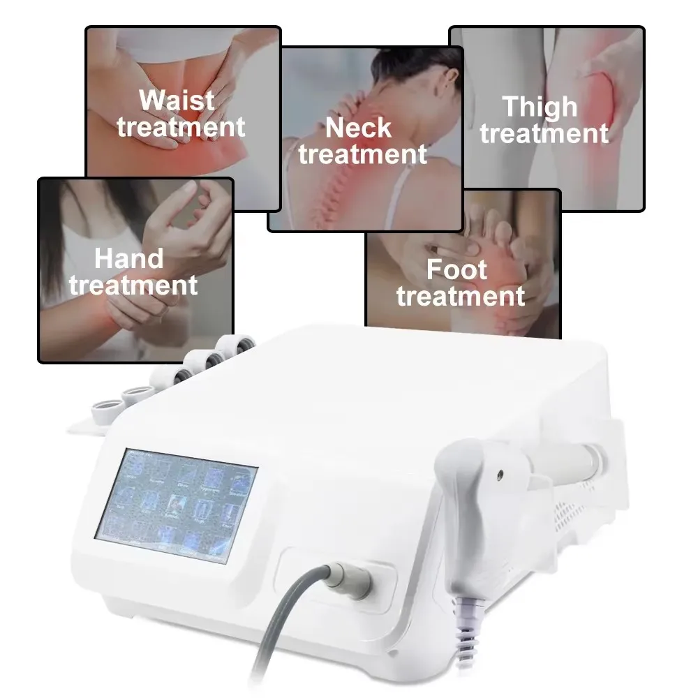 12bar Radial New Shock Wave Therapy ED Treatment Pain-Point Soft Tissue Shoulder Massager Pneumatic Shockwave Machine