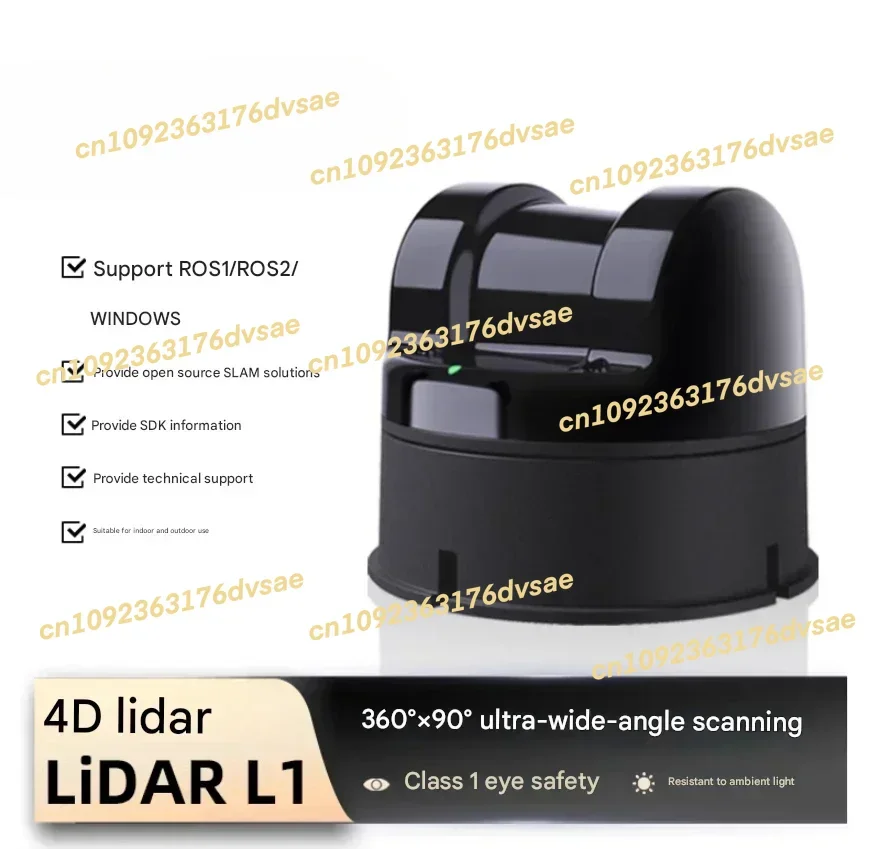 NUEVO En stock 4DLiDAR L13D LiDAR Navegación Evitación de obstáculos Slam Escanción de profundidad ultra gran angular 360