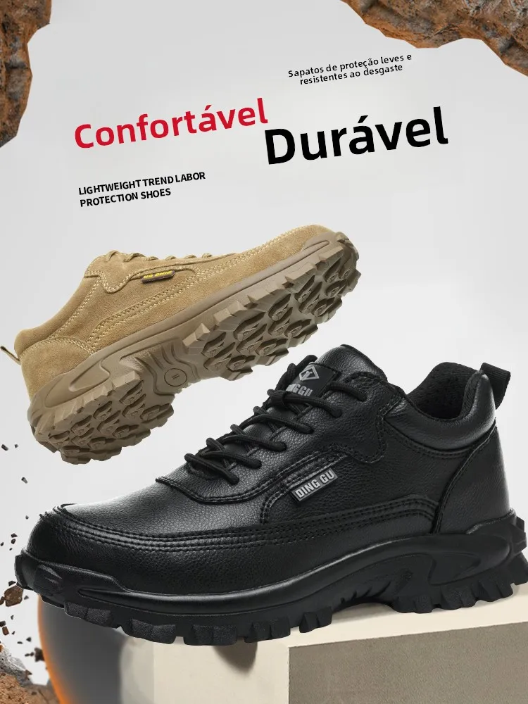 men's-safety-shoes-anti-impact-steel-toe-lightweight-soft-bottom-new-model-workwear-durable-steel-plate-construction-wear-res