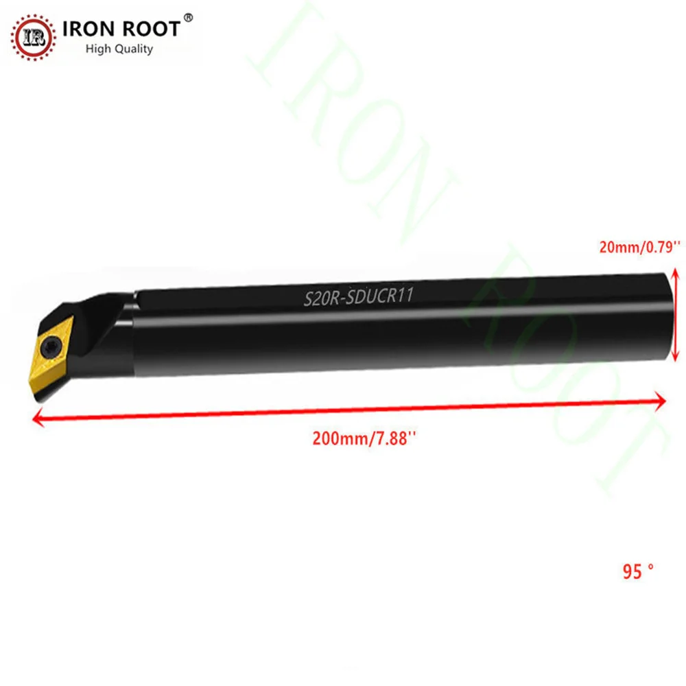 1P S20R-SDUCR11,S20R-SDUCL11,S16Q-SDUCR11,S25S-SDUCR11, CNC Lathe   Internal Turning Tool Holder For TNMG16 Carbide Insert