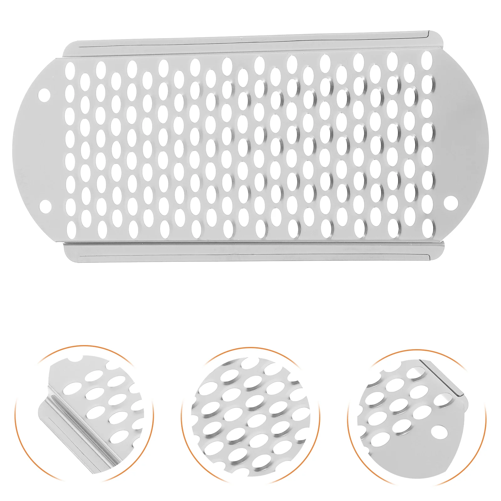 3 Pcs Pumice Stone Foot Rasp Hard Skin Remover Pedicure Tools for Feet Files Shaver Stainless Steel Heel Scraper Scrubber