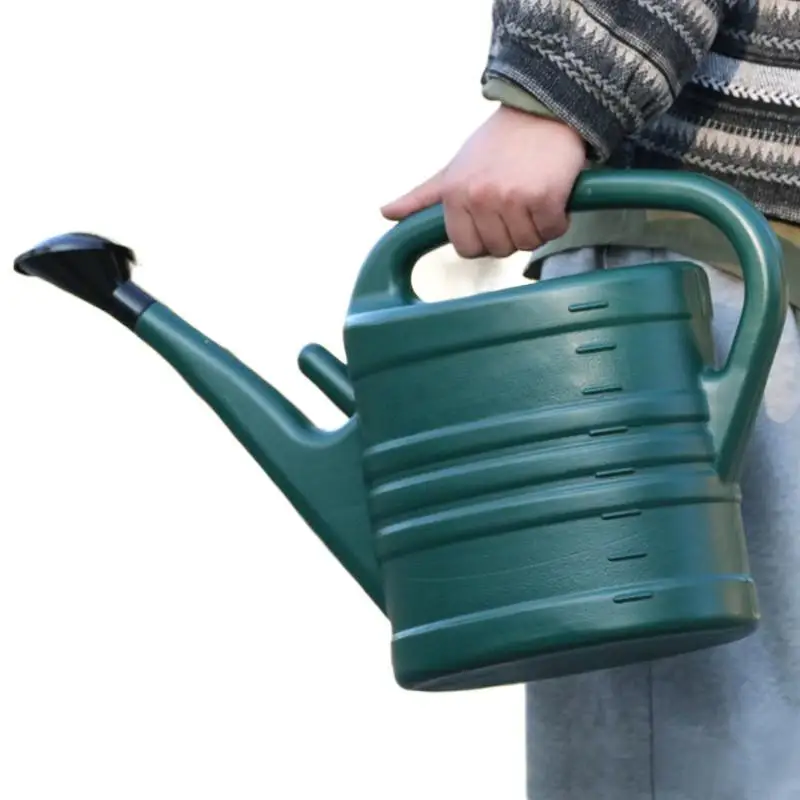 Arrosoir en plastique 5L, arrosoir essentiel pour jardin, intérieur et extérieur, léger, arrosoir pour jardin familial