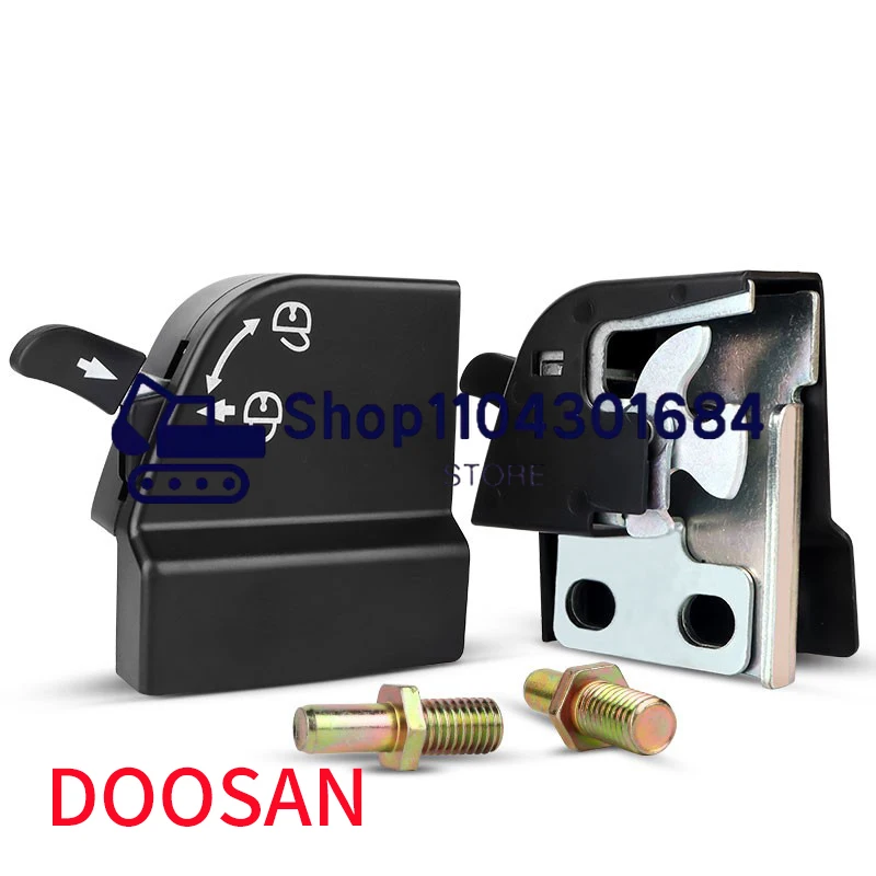 Front Lock Doosan DX60/150/215/225/260/380-9C Excavator Upper Glass Window Pulley Buckle Lock