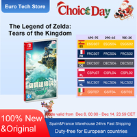 100% Original Nintendo Switch - The Legend of Zelda: Tears of the Kingdom - Support TV Tabletop Palm Game Mode For Switch OLED