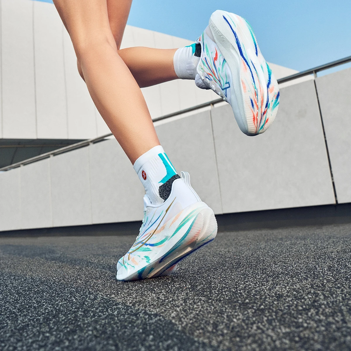 Xtep 2000km 5.0 Shoes Sneakers for Men Cushion Durable Professional Combat Universal Jogging Running Shoes 874119110023 image 3