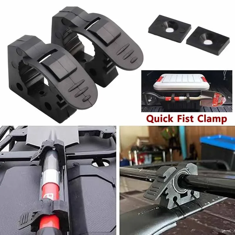 

Universal Quick Fist Clamp for Mounting Equipment Tool Anti-skid Car Seat Belt Clip Stable Installation Fixture Home Accessories