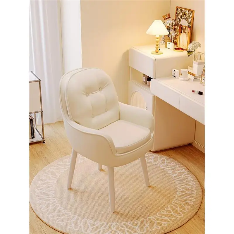 

Customizable Cream Style Makeup Chair