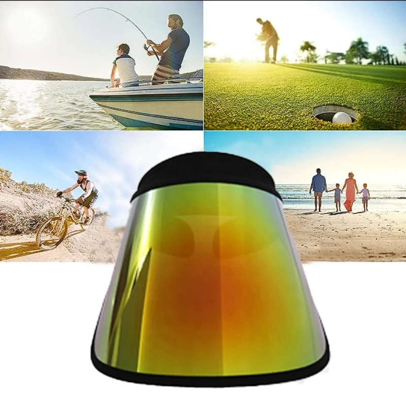 Sun Hat Ladies Summer Full Face Shield UV Protection Outdoor Sports Travel Visors Luxury Stylish Golf Caps Beach Accessories