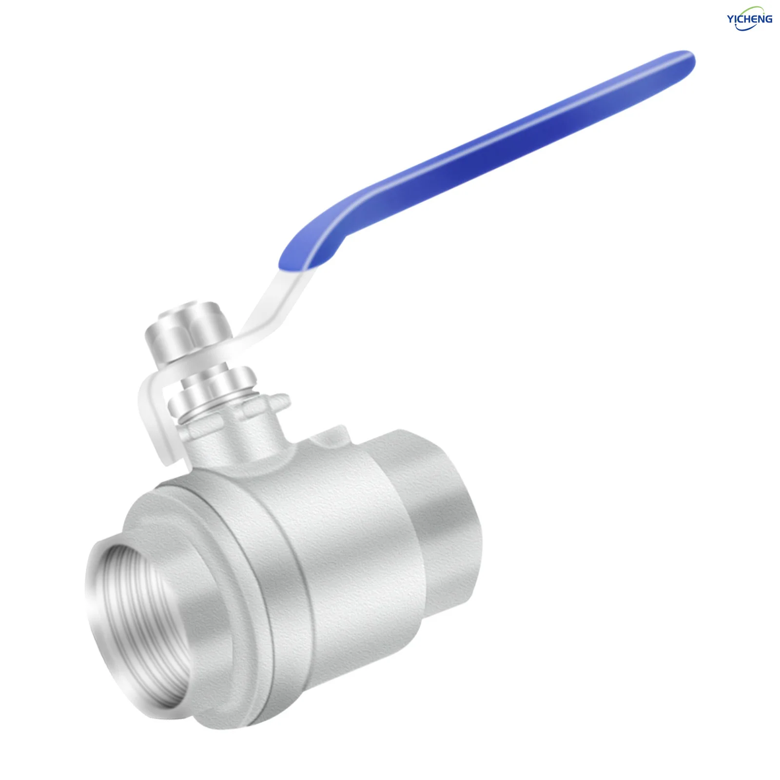 

YICHENG PNEUMATIC 1-1/2"inch 304 stainless steel internal thread ball valve(1Pcs) 2-piece ball valve,Open close valves